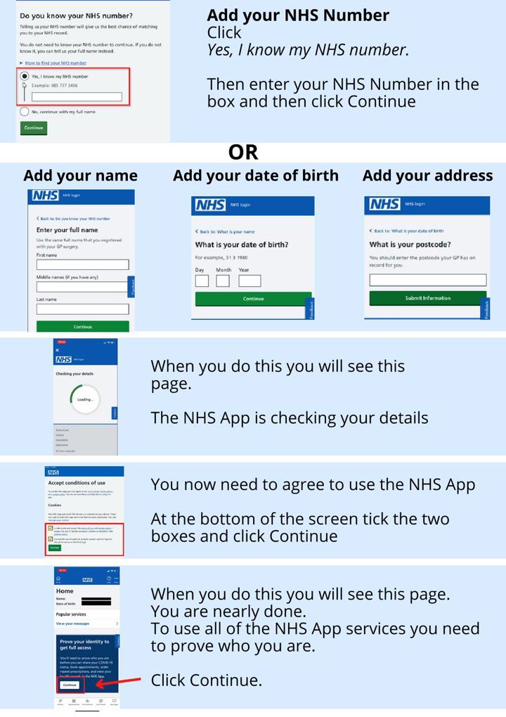 How To Register On To The NHS App Boa 4