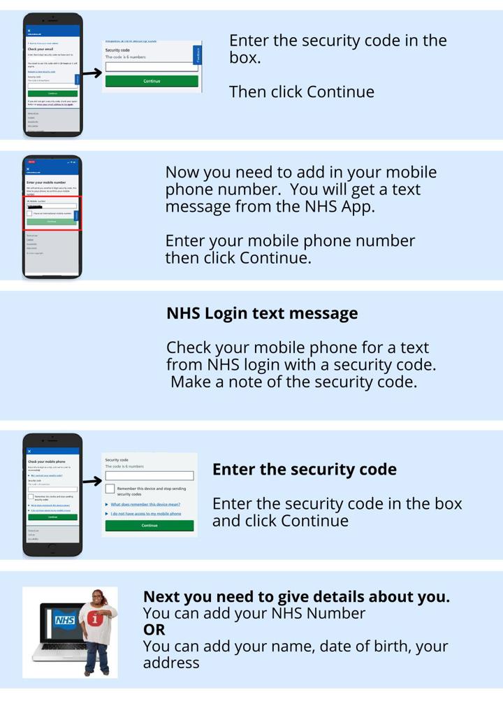 How To Register On To The NHS App Boa 3